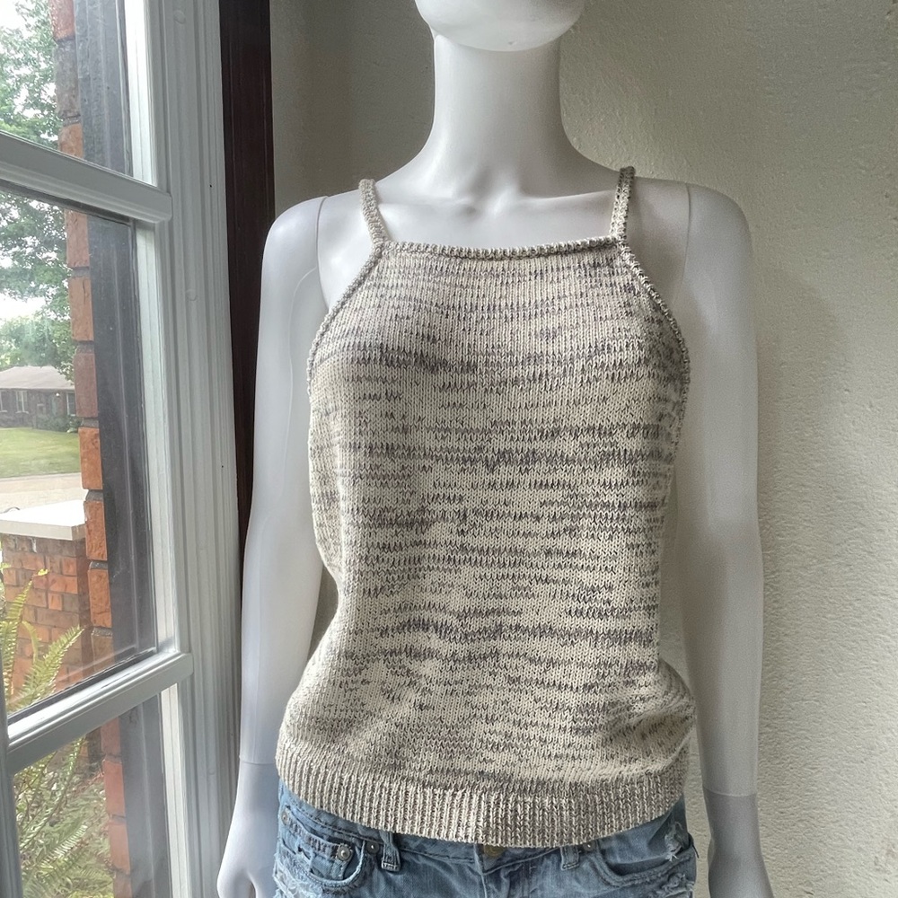 Kendall & Kylie knit tank top